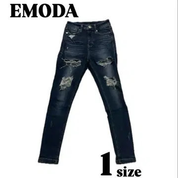 [ EMODA ] 스키니 데님