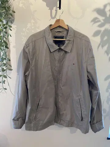 Tommy Hilfiger 그레이 점퍼 XL