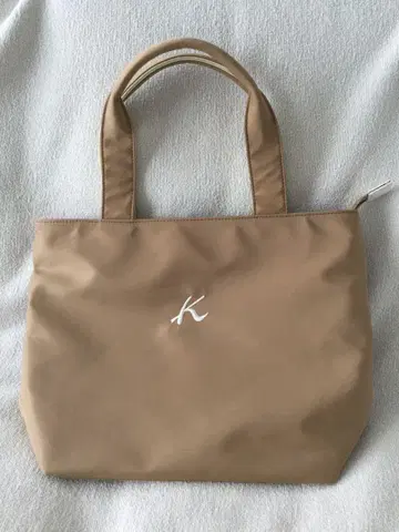 Kitamura 베이지 토트백 키타무라