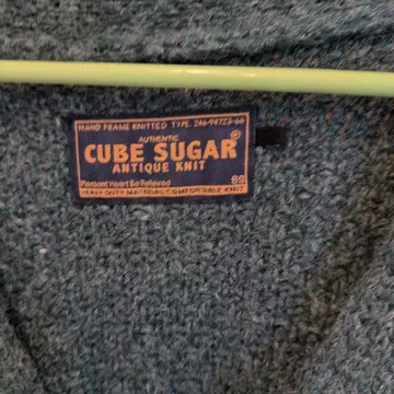 CUBE SUGAR 앤티크 니트 가디건
