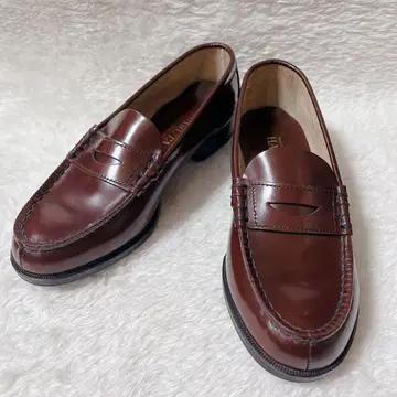 HARUTA 코인 로퍼 가죽 신발 로터 24cm E 통학