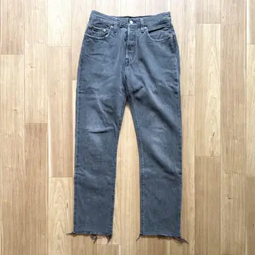 [ Levi's ] 데님 501 블랙 스트레이트