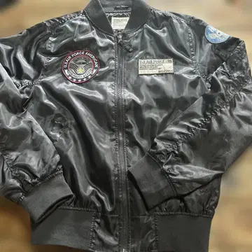 MILITARYUSAMERICAN MA-1 플라이트 자켓 블랙 L 사이즈