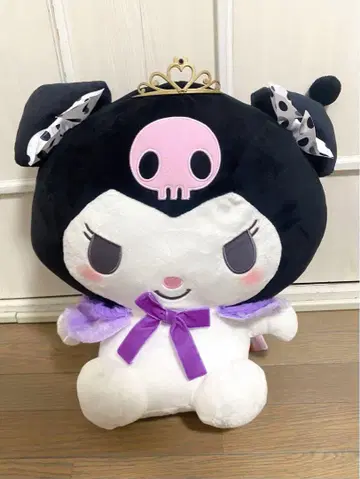 [택 포함 새상품] HBD Kuromi 초BIG 봉제 인형 쿠로미
