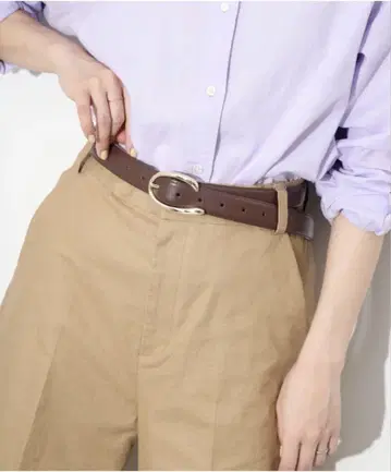 슬로브 이에나 커브 버클 벨트