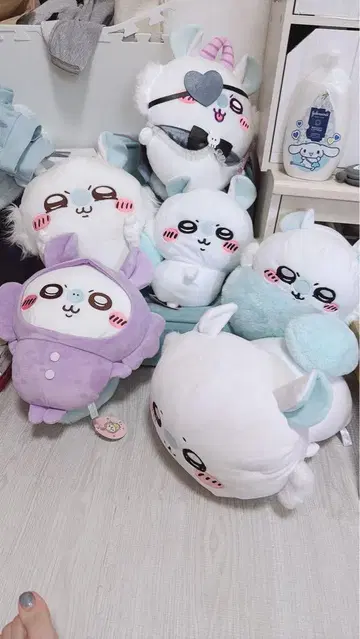 치이카와 모몽가 6체 세트! 봉제 인형