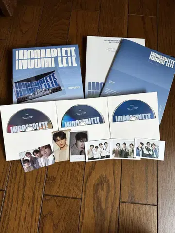 INCOMPLETE DVD 포토 카드 포함