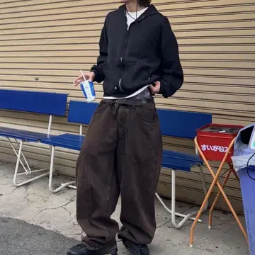 Russell 풀 집업 후드티
