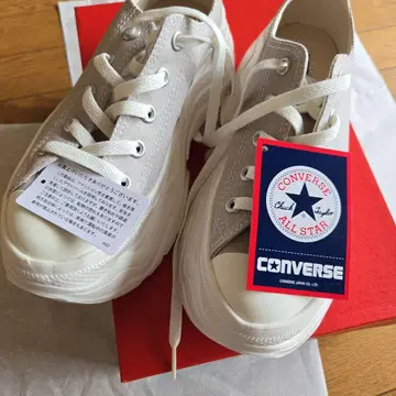 CONVERSE ALL STAR 그레이 통굽 스니커즈