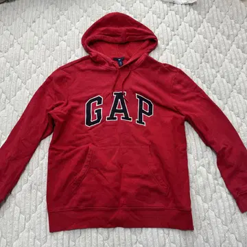 GAP 레드 후드티 M 사이즈