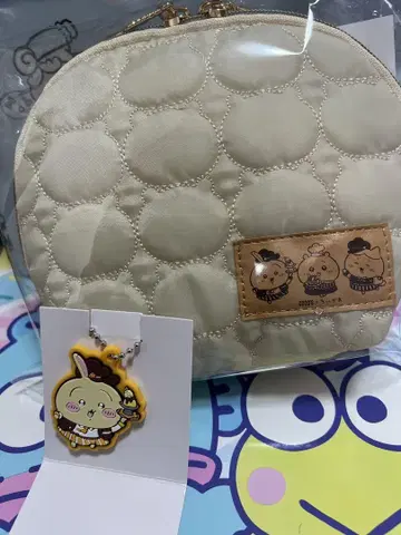 코코스 치이카와 (먼작귀) 오리지널 러버 키링과 파우치 토끼