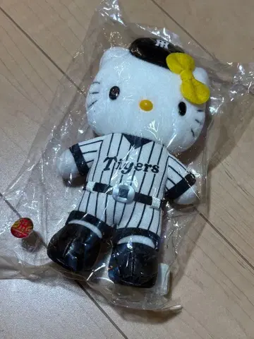 헬로키티 봉제 인형 한신 타이거즈 홈