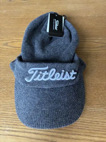 Titleist 바이저 포함 니트 모자 새상품, 미사용품
