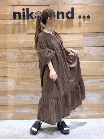 니코앤드 카라미 스트라이프 원피스