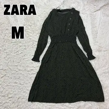 ZARA (M) 레오파드 원피스