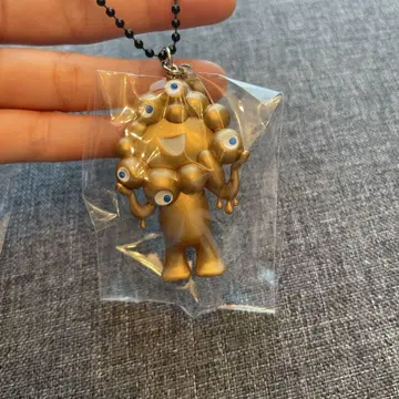 먀쿠먀쿠 키링 골드 만박