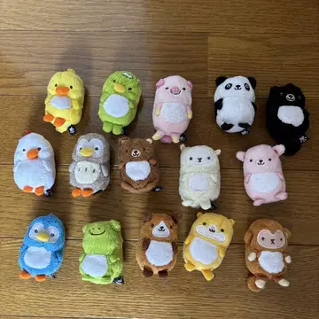 귀여운 동물 미니 오테다마 마스코트