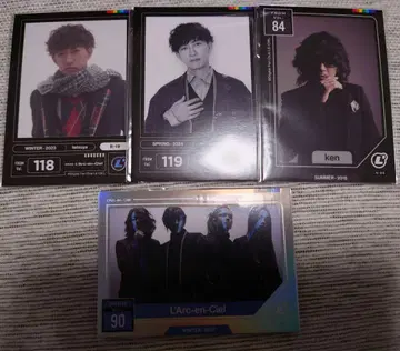 L'Arc~en~Ciel 온라인 복권 라르쿠지 4종 세트