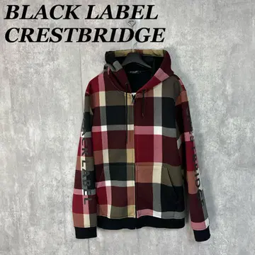 BLACK LABEL CRESTBRIDGE 체크 후드티 L