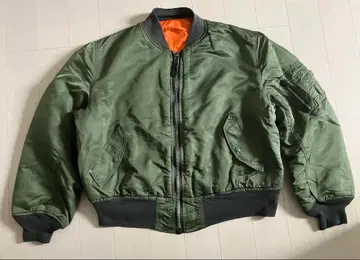 80s 90s USA ALPHA 알파 MA-1 플라이트 자켓 XL