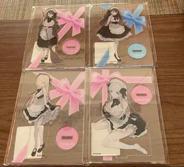 TOZAN:BU FANZA 온라인 복권 B상 아크릴 피규어 4개 세트