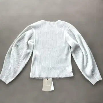 leinwande Puff-sleeve pleats Top