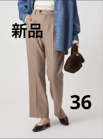 그린 레이블 릴랙싱 울 기모 뷰티 팬츠