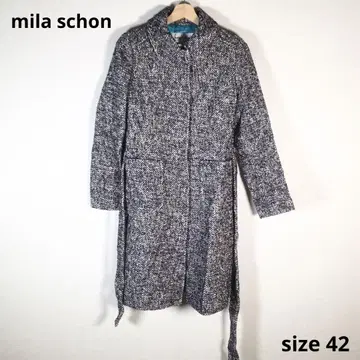 상태 좋음 mila schon 밀라 쇤 코트 size 42