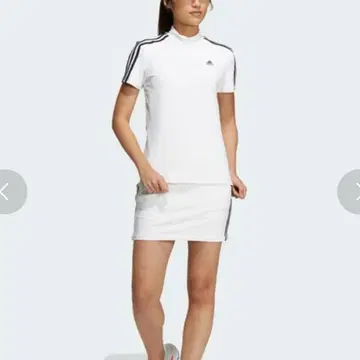 adidas 골프 여성용 쓰리 스트라이프 상하의 세트