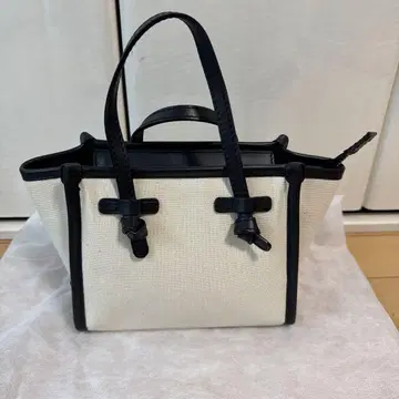GIANNI CHIARINI 핸드백 화이트/블랙