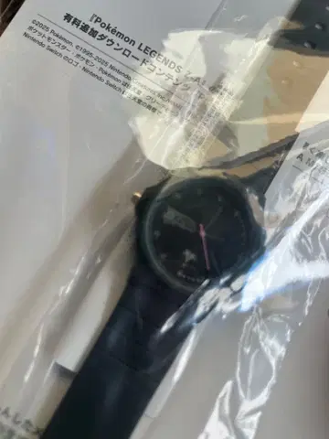 포켓몬 레전즈ZA 구매 혜택 리스트워치 손목시계 시계 Switch
