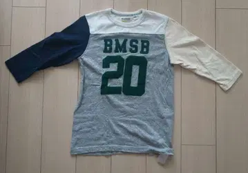 BEAMS BOY 컬러 블록 긴팔 T셔츠