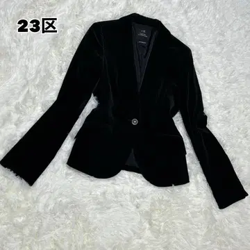 [ 새상품급 ] 23구 벨벳 자켓 여성용 블랙 M 728