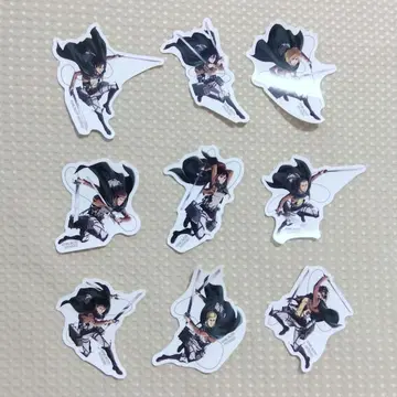 [ 진격의 거인 ] 다이컷 스티커 컴프