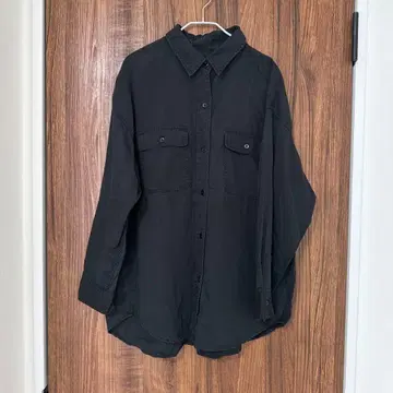 PLAGE(플라주) glossy compact shirt