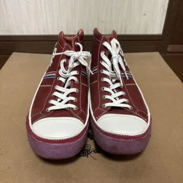 CASTELBAJAC 하이컷 가죽 스니커즈 26.5cm
