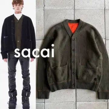 sacai 22-23AW 니트 사카이 맨투맨 가디건