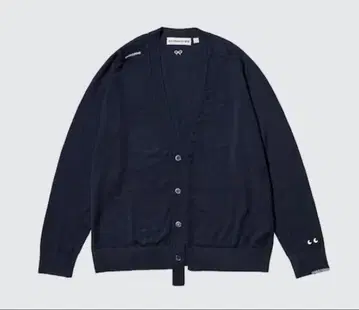 UNIQLO 유니클로 안야 힌드마치 가디건 네이비 M