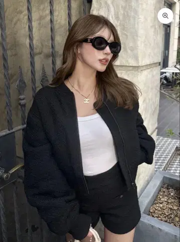 DlANTE CLASSlC TWEED BLOUSON