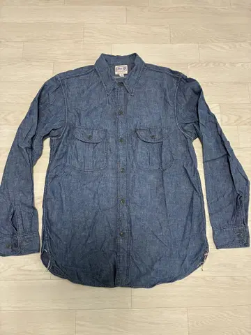 FREEWHEELERS 프리휠러스 긴팔 워크 셔츠 샴브레이