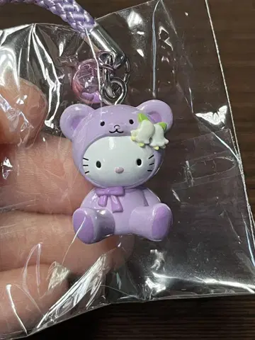 헬로키티 스트랩 초레어 키티베어 이야기 홋카이도 편 2002년제