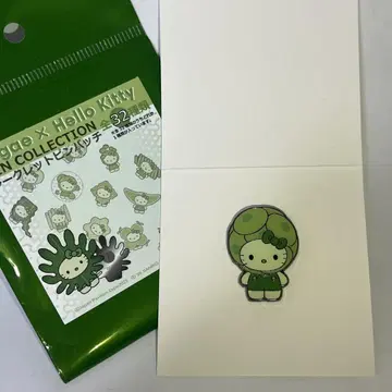 해초 키티 핀 배지 칼시디스크스