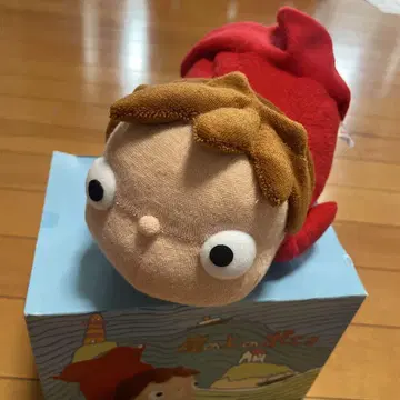 미사용 새상품급 지브리 벼랑 위의 포뇨 코로링 포뇨 봉제 인형