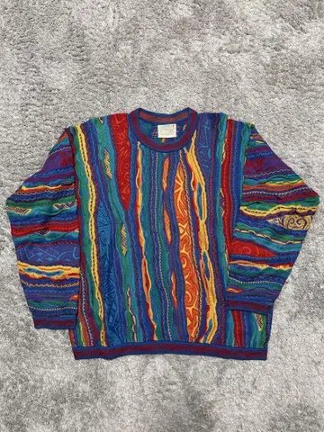 초레어 레어 coogi 쿠지 3D knit 호주산 90s