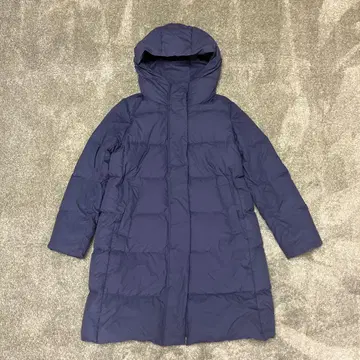 무인양품 MUJI 다운 코트 네이비