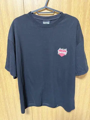 THRASHER 블랙 T셔츠