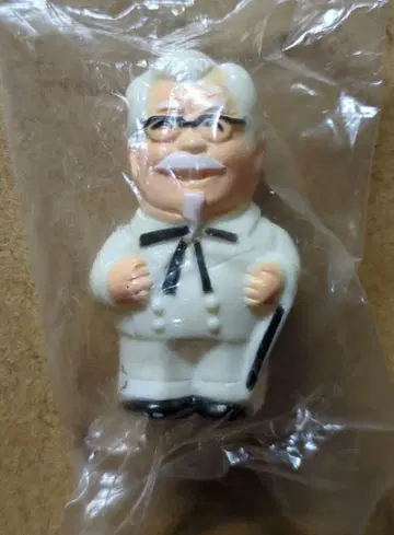 켄터키 커널 샌더스 손가락 인형 미개봉 새상품 경품 레어 쇼와