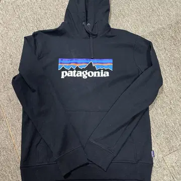 Patagonia 후드티 블랙
