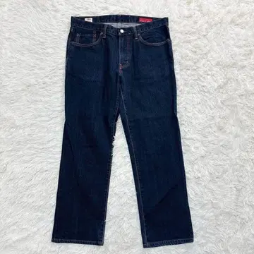 EDWIN 503 다크 블루 스트레이트 데님 33 일본제