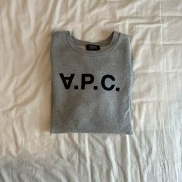 A'P'C 그레이 긴팔 트레이닝복